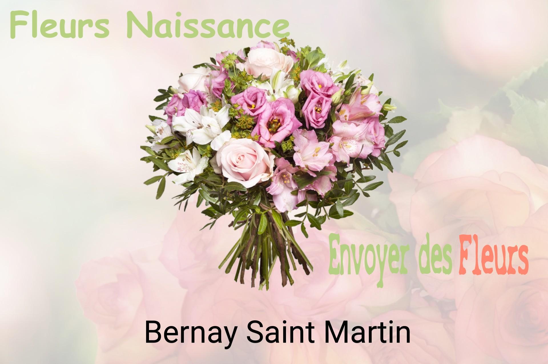 Bouquet de fleurs de naissance livré à Bernay-Saint-Martin